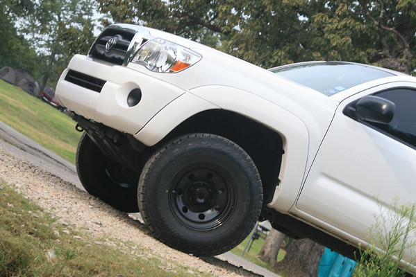 I have the Wheelers type B on my 2007 Tacoma and I did not have to grind the 